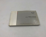 2004 Nissan Maxima Owners Manual Handbook OEM K03B01008 - $26.99