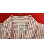 Brooks Brothers Regent Men&#39;s S Striped Oxford Button Up Shirt Red White ... - $38.29 CAD