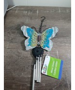 (1) Garden Collection Metal Colorful Butterfly Wind Chime. NEW - €11,93 EUR