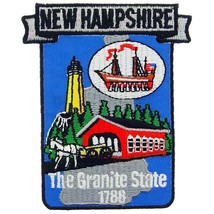 New Hampshire State Map Patch 3&quot; - £5.72 GBP