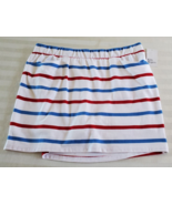 NWT Kim Rogers White Red &amp; Blue Skorts Size 14 Cotton/Poly - £15.54 GBP