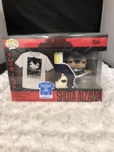Funko Pop! Tees My Hero Academia Shota Aizawa T-Shirt &amp; Figure 1(L) 2(M) - £23.43 GBP