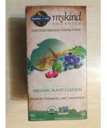 Garden of Life mykind organics - ORGANIC PLANT CALCIUM - 90 v tabs 02/2025 - £15.60 GBP