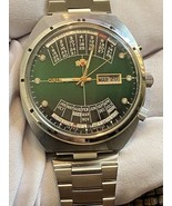 Vintage Orient College Perpetual Multi Year Calendar Auto Watch Y469672-... - $177.21