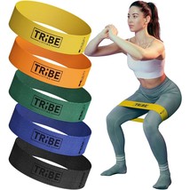 Fabric Resistance Bands For Working Out - Booty Bands For Women And Men - Exerci - £29.88 GBP