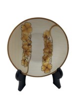 Vintage BAVARIA CASATI Fine Porcelain Gold Floral Saucer Plate - $6.88
