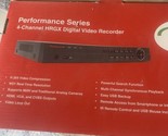 HONEYWELL HRGX41 / HRGX41  4-Channel HRGX Digital Video Recorder - $138.59