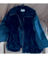 Dennis By Dennis Basso Black Faux Fur Jacket - Size XL - $28.71