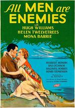 All Men Are Enemies - 1934 - Movie Poster - $9.99+