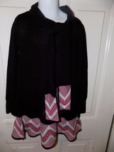 Cloud Chaser Sweater Tunic Top W/Scarf Size 7 Girl&#39;s NEW - £16.19 GBP