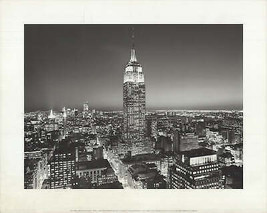 HENRI SILBERMAN Empire State Building at Night, 1996 - £39.66 GBP
