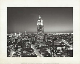 Henri Silberman Empire State Building At Night, 1996 - £39.56 GBP