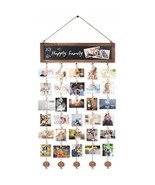 Picture Frames Collage Photo Hanging Display Picture Board Wood Rustic F... - £31.69 GBP