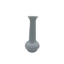 EO Brody Co. White Milk Glass Hobnail Bud Vase 8 in Vintage - £10.84 GBP