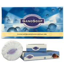 GANO SOAP ORIGINAL ENRICHED GANODERMA &amp; GOAT MILK 1 BOX (2 BARS) PERSONA... - $34.74