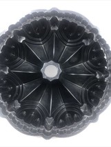 Nordic Ware Cathedral 10 Cup Bundt Heavy Cast Aluminum Non Stick Cake Pan USA - £23.31 GBP