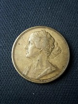 1930s German Copper Metal Work Frankfurt Germany Heddenheimer Vdm Coin Jeton Bit - £209.03 GBP