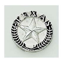 Creative Gifts International 1 x 1 in. Peel &amp; Press Texas Star Icon - Si... - $15.54
