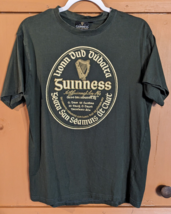 Guinness Beer Green Large Graphic T-shirt Official Merchandise Dublin, Ireland - £13.88 GBP