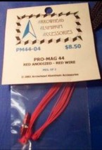 Pro-Mag 44 / Red Anodized ~ Red Wire (Pkg. Of 2) - £7.50 GBP