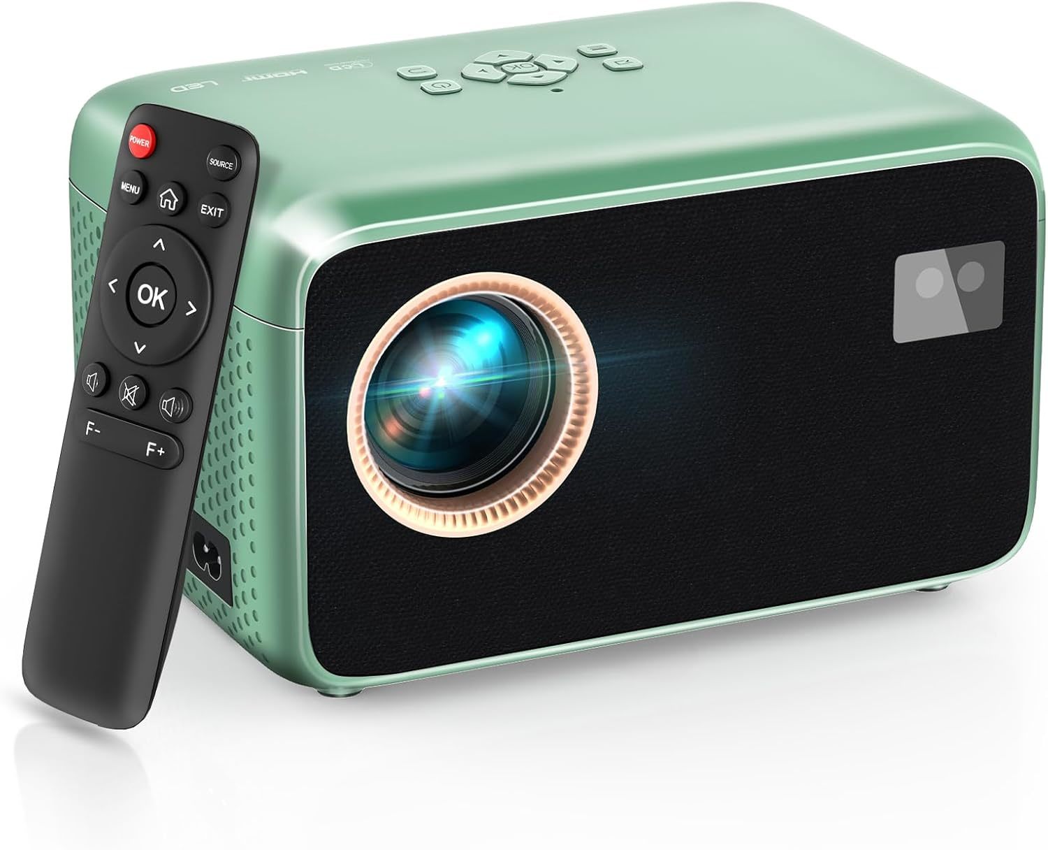 【Electric Focus】4K Projector With Wifi And Bluetooth, Tmy Smart Portable  			