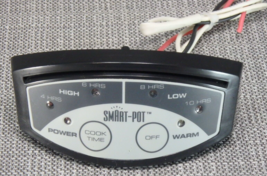 5.5 Quart Crock Pot Rival Smart-Pot Programmable Control Panel SCCVP552 Display - £10.18 GBP