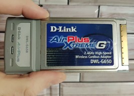D-Link Air Plus Extreme G DWL-G650 Wireless Desktop Adapter Used - $13.26