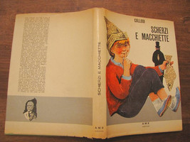 Scherzi e macchiette Collodi Editrice AMZ Milano 1° edizione 1963 Bordigoni - $17.04