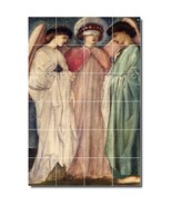 Edward Burne-Jones Angels Painting Ceramic Tile Mural BTZ01206 - $328.24 CAD+