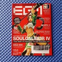 Electronic Gaming Monthly Magazine Soulcalibur Iv Cover No 232 Sep 2008 Egm - £13.27 GBP