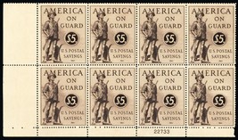 PS15, Mint NH/H $5 Postal Savings Plate Block CV $560.00 * Stuart Katz - $250.00