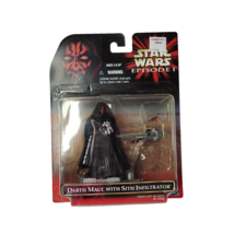 Vintage 1999 Star Wars Episode 1 Darth Maul Sith Infiltrator New In Package - £18.65 GBP