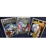 3 EXQUISITE LADY DEATH COVERS/ NIGHTMARE SYMPHONY 1&amp;2/25TH ANNIVERSARY/S... - $31.99