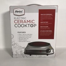 Parini Cookware Electric 7” Ceramic Cooktop Temp Control Dorm Camping Ne... - $19.99