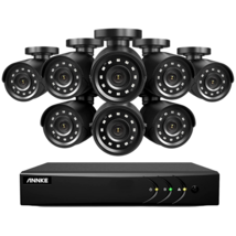 Annke 1080P CCTV 8x Cameras Security System 5MP H.265 DVR Video Recorder 1TB Kit - £197.78 GBP