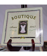 Vintage Boutique Plates Set of 4 Salad Dessert Plates By Sakura Heavy Du... - $365.04 MXN