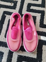 Skechers Hot Pink Slip On Shoes Size Uk 3uk/36eur Express Shipping - £18.26 GBP