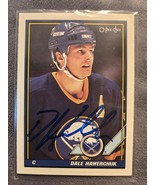 Dale Hawerchuk Hand Signed Hockey Card Autographed Buffalo Sabres HOF De... - $18.00