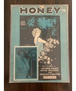 c.1928 Honey Fox Trot Song Rudy Vallee and Orchestra Ukulele Banjo Sheet... - £7.32 GBP