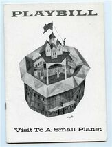 Playbill Visit to A Small Planet 1957 Booth Theatre New York Cyril Ritch... - $15.84