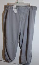 Adidas Diamond King Elite Baseball Pants Kicker Gray Mens XL BRAND NEW - $24.75