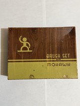 Vintage Wood Brush Set By Mohawk - Men’s Travel Brush Set - $10.45