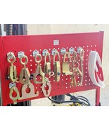 12pcs Auto Body Frame Machine Repair Clamps Chain Puller Hook Set - $4,787.85 MXN