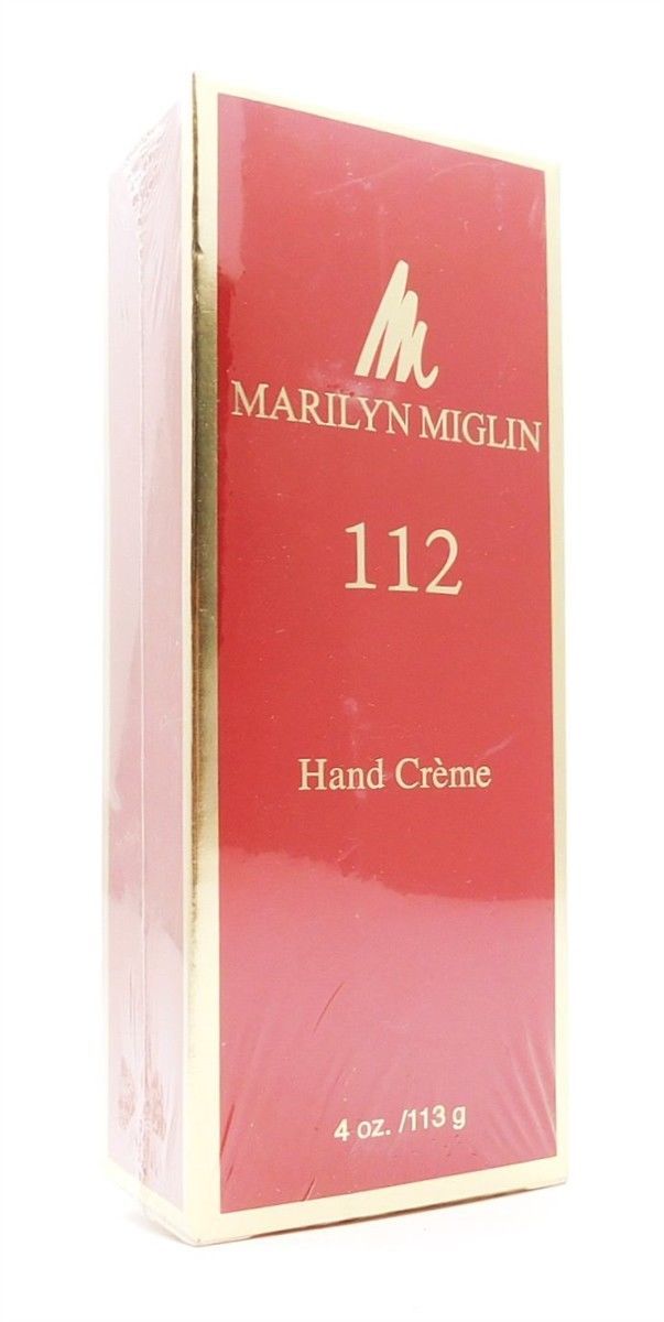 Marilyn Miglin 112 Hand Creme 4 oz 113 g New & Sealed Rare - $29.99