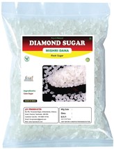 Diamond Sugar Rock Sugar Mishri Dana Sugar Crystals Diamond Pack of 2x50g - £11.08 GBP