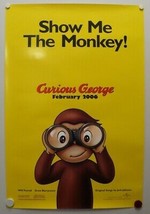 CURIOUS GEORGE 2005 Will Ferrell, Drew Barrymore, Billy West-One Sheet - £15.56 GBP