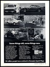 1972 Magazine Print Ad - Champion Spark Plugs, Jenkins Woodall McCulloch A7 - $6.64