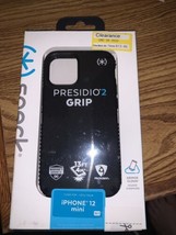 Speck Presidio 2 Grip iPhone 12 Mini Case, Black - £10.38 GBP