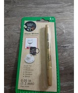 Glass Writer Metallic Removable Gold Fine Point Pen for Glass Windows Mi... - £7.69 GBP