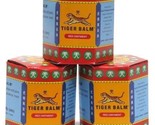 Tiger Balm (Red) Super Strength Pain Relief Ointment 19.4g  (pack of 3 J... - £19.04 GBP